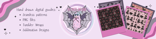 The Pastel Bat Babe